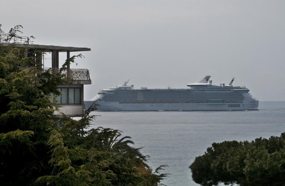 Bordighera Italy - Liberty of the Seas Salute?